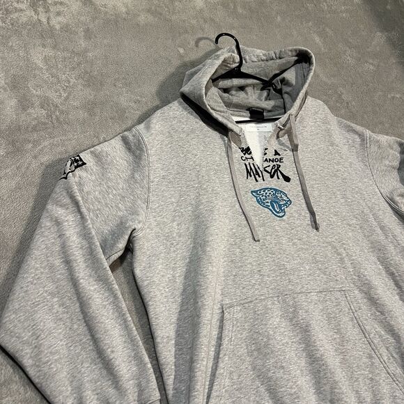 Jacksonville Jaguars Sweatshirt Mens XXL 2XL Grey Nike Player Worn On Field Team - Picture 2 of 11